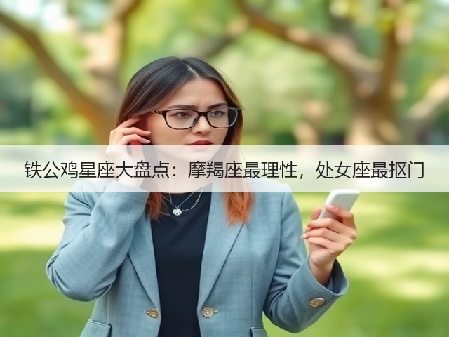 铁公鸡星座大盘点：摩羯座最理性，处女座最抠门(图1)