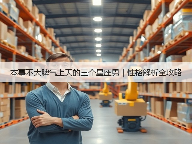 本事不大脾气上天的三个星座男|性格解析全攻略(图2) 本事不大脾气上天的三个星座男|性格解析全攻略(图2)