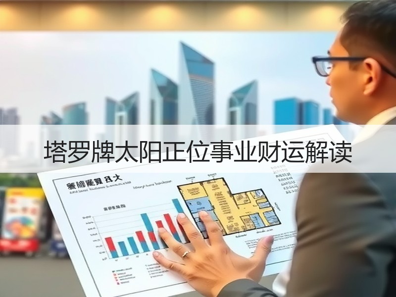 塔罗牌太阳正位事业财运解读