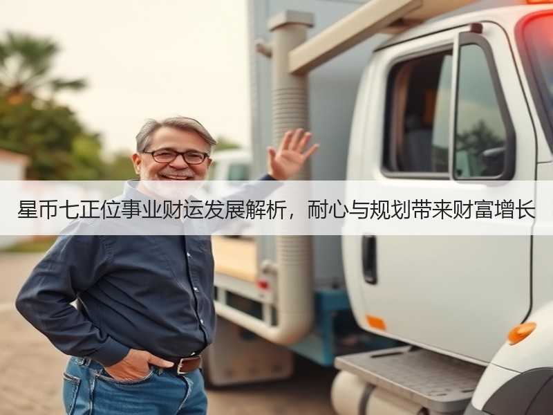 星币七正位事业财运发展解析，耐心与规划带来财富增长