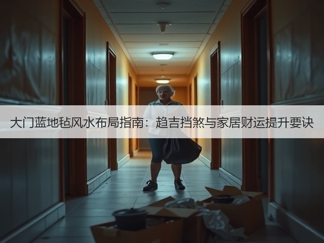 大门蓝地毡风水布局指南：趋吉挡煞与家居财运提升要诀(图1)