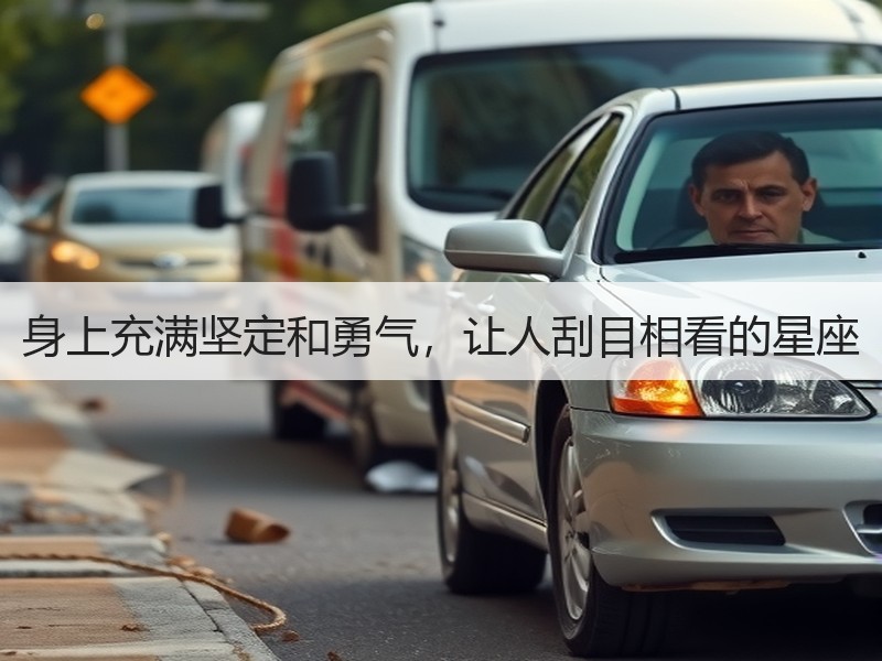 身上充满坚定和勇气，让人刮目相看的星座