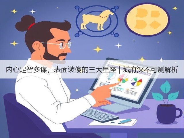 内心足智多谋，表面装傻的三大星座｜城府深不可测解析(图3)