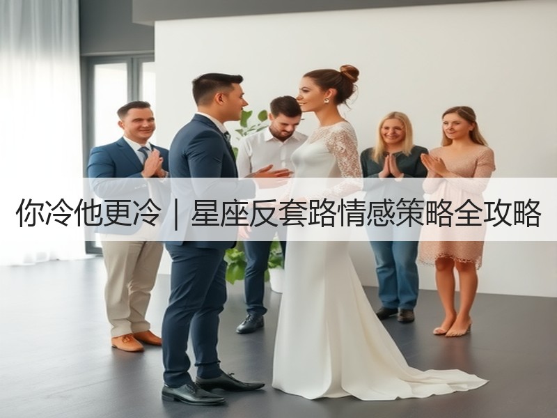 你冷他更冷｜星座反套路情感策略全攻略