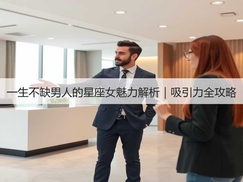 一生不缺男人的星座女魅力解析｜吸引力全攻略