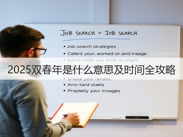 2025双春年是什么意思及时间全攻略(图2)