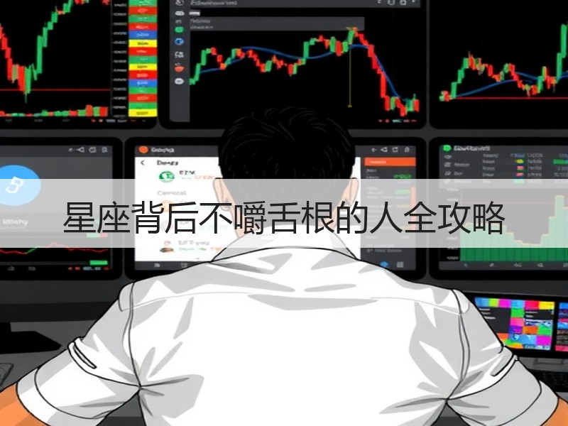 星座背后不嚼舌根的人全攻略