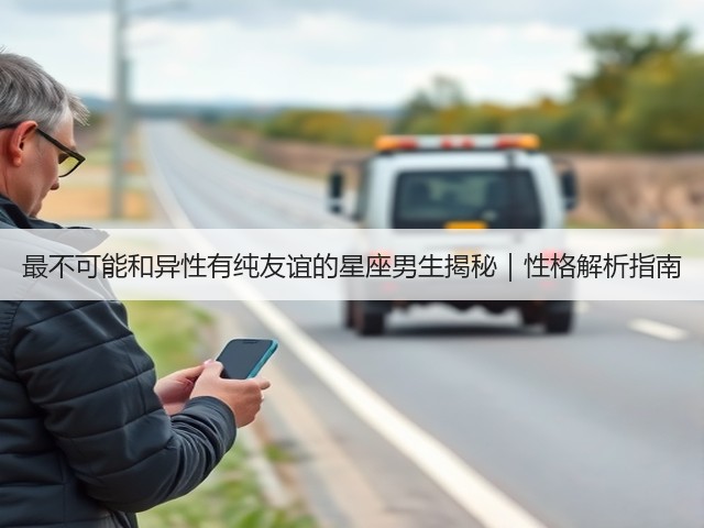 最不可能和异性有纯友谊的星座男生揭秘｜性格解析指南(图2)