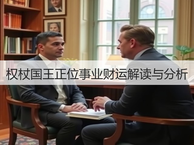 权杖国王正位事业财运解读与分析(图3) 权杖国王正位事业财运解读与分析(图3)