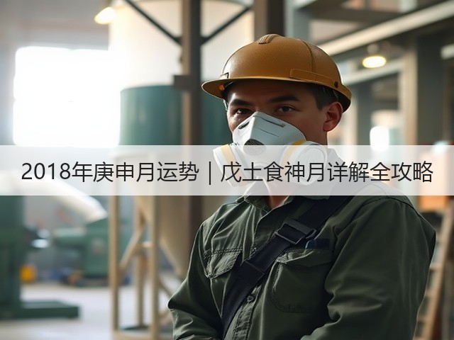 2018年庚申月运势|戊土食神月详解全攻略(图2) 2018年庚申月运势|戊土食神月详解全攻略(图2)