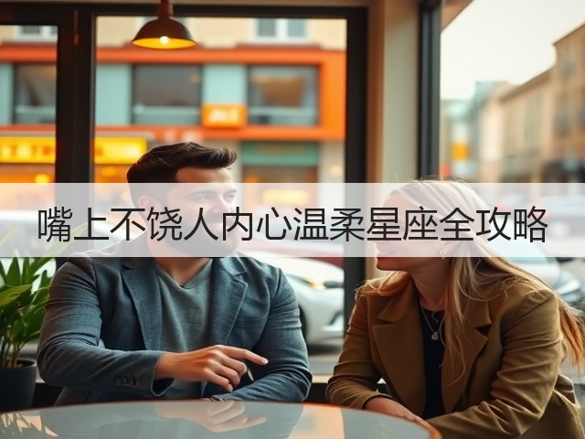 嘴上不饶人内心温柔星座全攻略(图3) 嘴上不饶人内心温柔星座全攻略(图3)