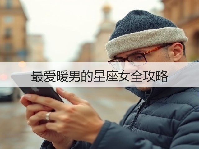 最爱暖男的星座女全攻略(图2)