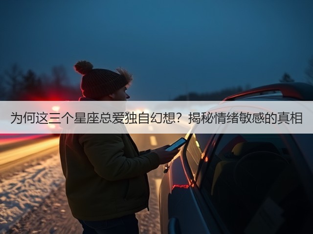 为何这三个星座总爱独自幻想?揭秘情绪敏感的真相(图2) 为何这三个星座总爱独自幻想?揭秘情绪敏感的真相(图2)