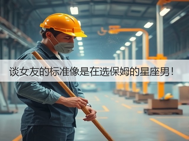 谈女友的标准像是在选保姆的星座男！(图3)