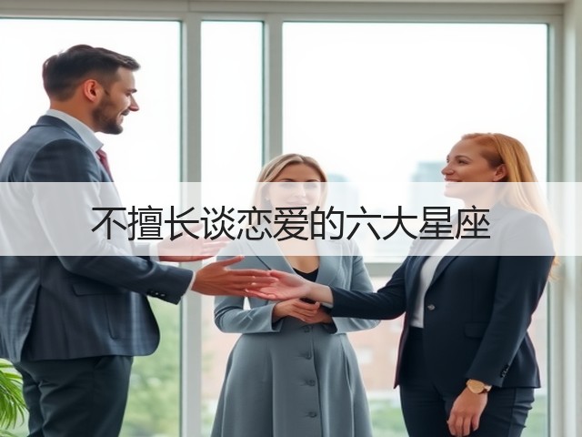 不擅长谈恋爱的六大星座(图2)