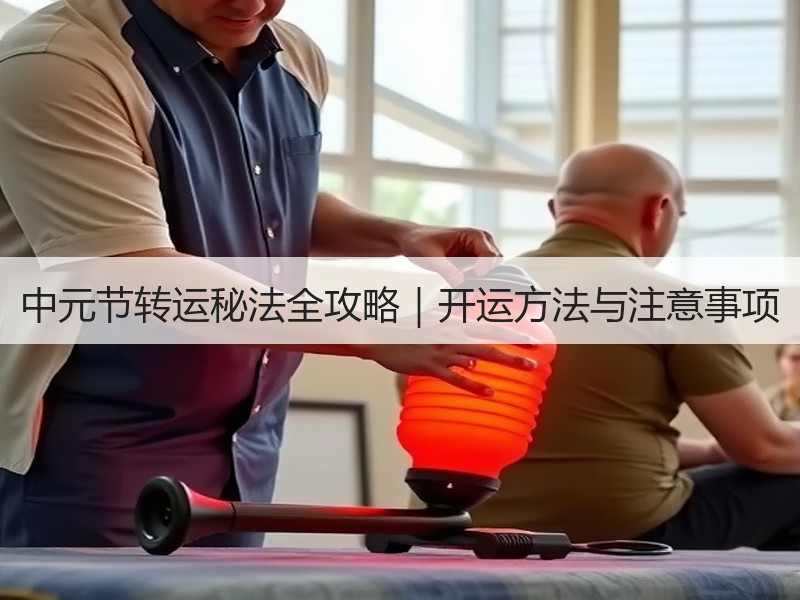 中元节转运秘法全攻略｜开运方法与注意事项