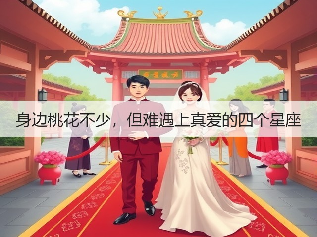 身边桃花不少,但难遇上真爱的四个星座(图3) 身边桃花不少,但难遇上真爱的四个星座(图3)