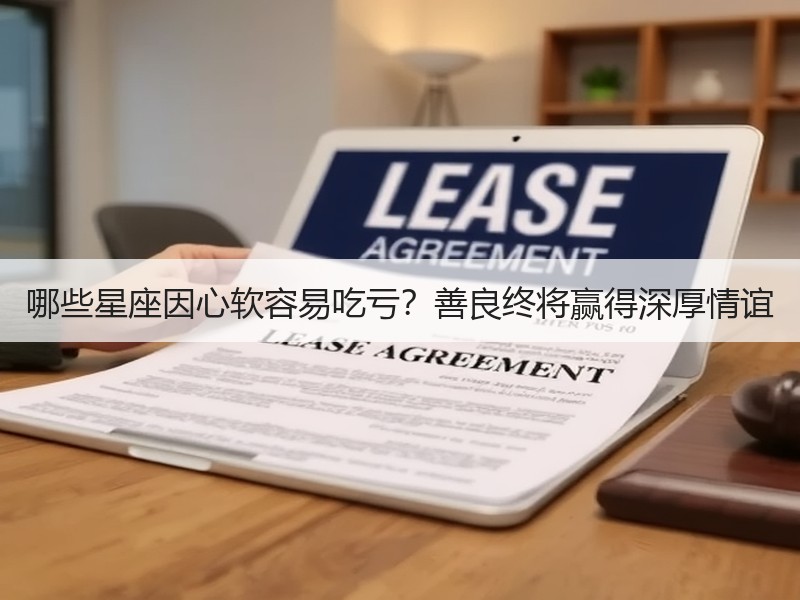 哪些星座因心软容易吃亏？善良终将赢得深厚情谊
