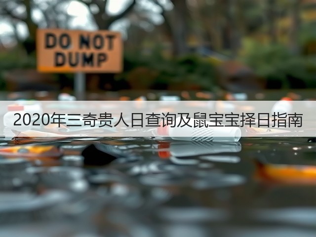 2020年三奇贵人日查询及鼠宝宝择日指南(图3)