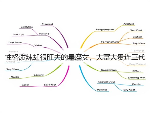 性格泼辣却很旺夫的星座女,大富大贵连三代(图1) 性格泼辣却很旺夫的星座女,大富大贵连三代(图1)
