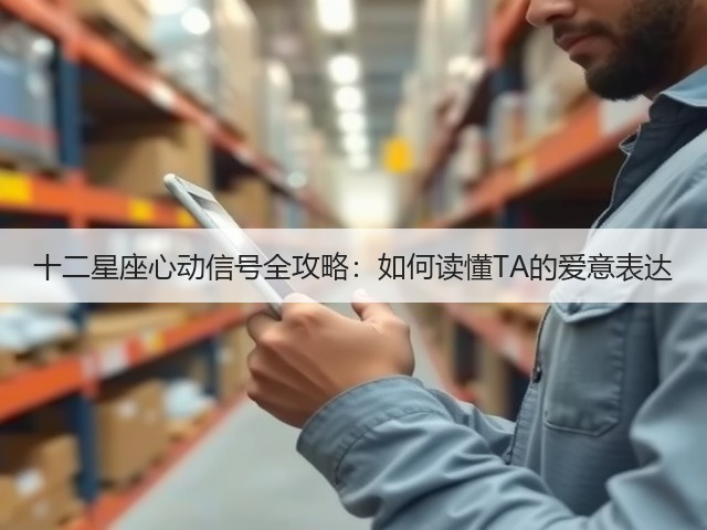 十二星座心动信号全攻略:如何读懂TA的爱意表达(图2) 十二星座心动信号全攻略:如何读懂TA的爱意表达(图2)