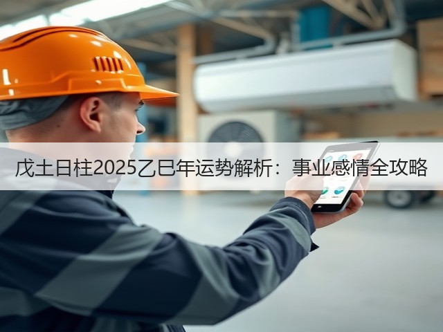 戊土日柱2025乙巳年运势解析:事业感情全攻略(图1) 戊土日柱2025乙巳年运势解析:事业感情全攻略(图1)