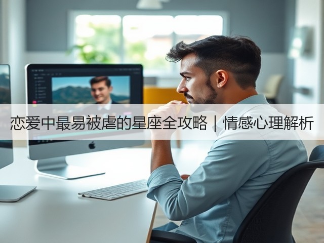 恋爱中最易被虐的星座全攻略｜情感心理解析(图2)
