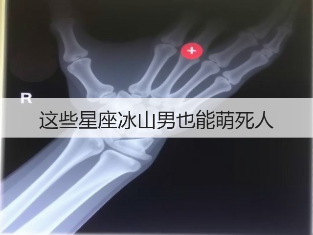 这些星座冰山男也能萌死人(图3) 这些星座冰山男也能萌死人(图3)