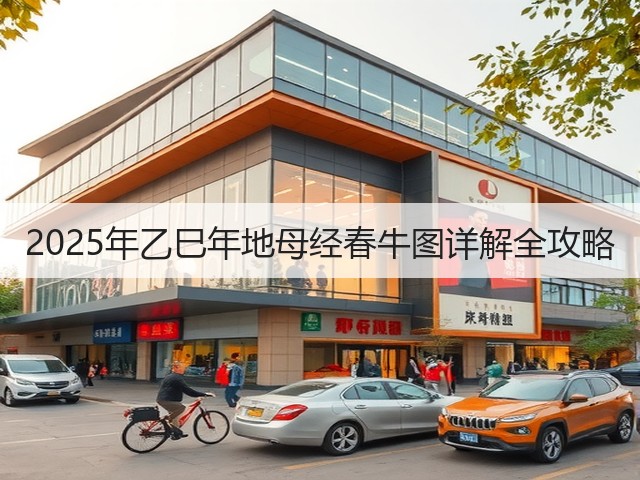 2025年乙巳年地母经春牛图详解全攻略(图2)