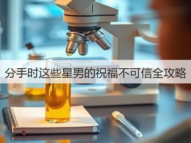 分手时这些星男的祝福不可信全攻略(图1) 分手时这些星男的祝福不可信全攻略(图1)
