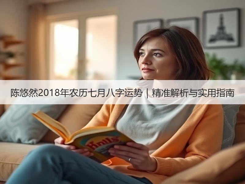 陈悠然2018年农历七月八字运势｜精准解析与实用指南