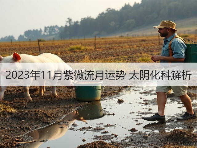 2023年11月紫微流月运势 太阴化科解析(图3)