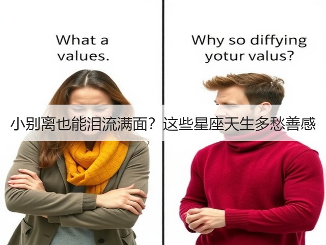 小别离也能泪流满面？这些星座天生多愁善感(图1)