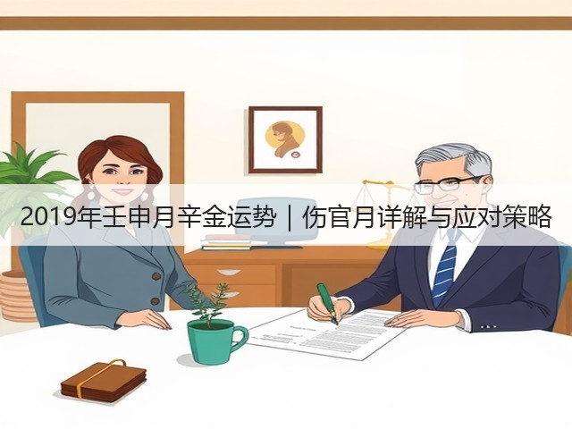 2019年壬申月辛金运势|伤官月详解与应对策略(图3) 2019年壬申月辛金运势|伤官月详解与应对策略(图3)