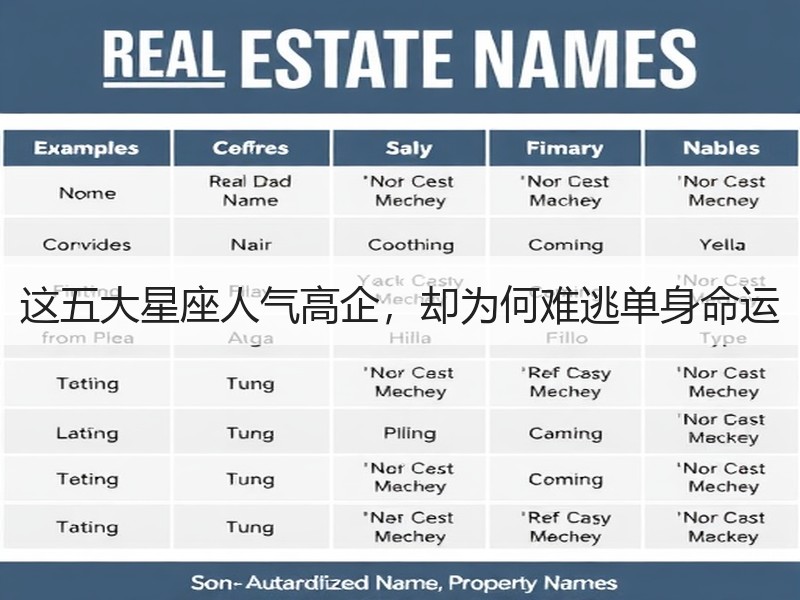 这五大星座人气高企，却为何难逃单身命运
