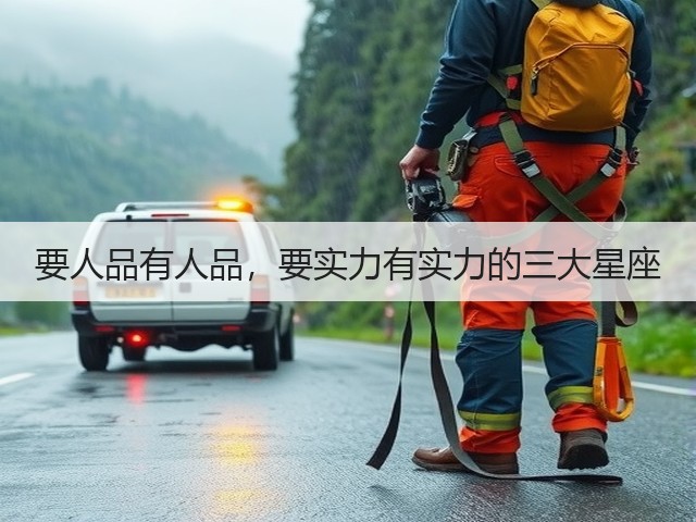 要人品有人品,要实力有实力的三大星座(图3) 要人品有人品,要实力有实力的三大星座(图3)