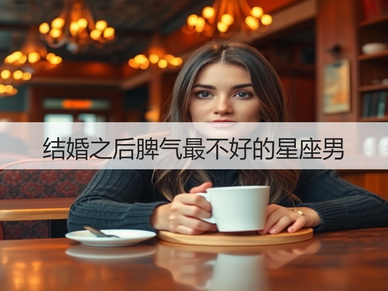 结婚之后脾气最不好的星座男