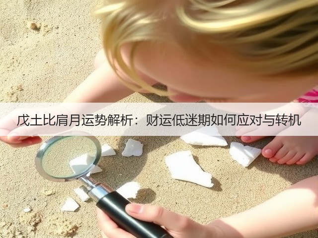 戊土比肩月运势解析：财运低迷期如何应对与转机(图1)