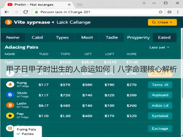 甲子日甲子时出生的人命运如何｜八字命理核心解析(图1)