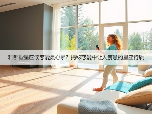 和哪些星座谈恋爱最心累？揭秘恋爱中让人疲惫的星座特质(图3)