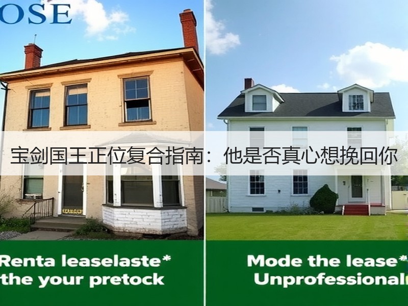宝剑国王正位复合指南：他是否真心想挽回你