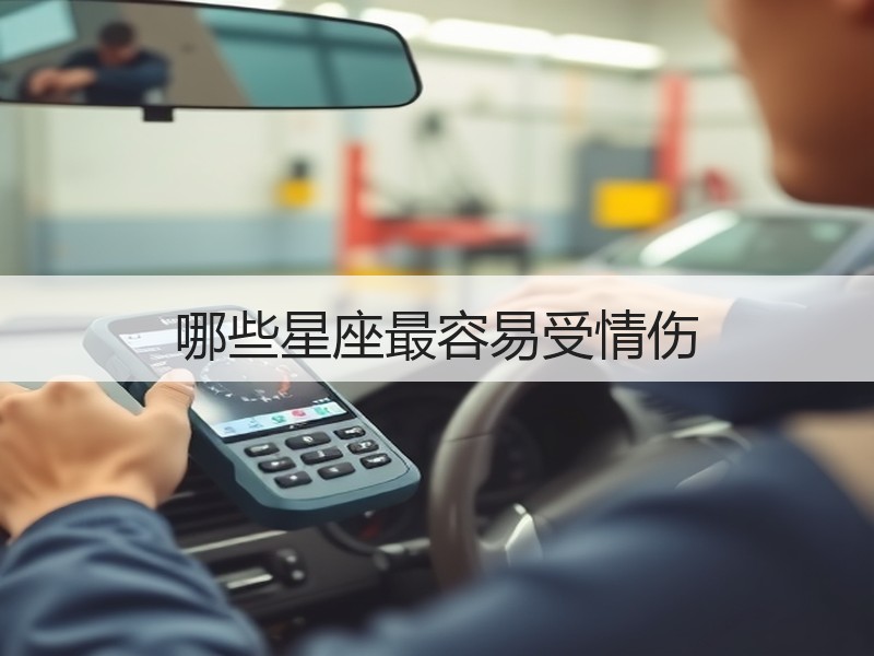 哪些星座最容易受情伤