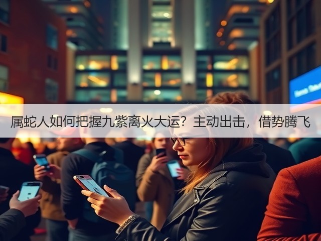 属蛇人如何把握九紫离火大运?主动出击,借势腾飞(图1) 属蛇人如何把握九紫离火大运?主动出击,借势腾飞(图1)