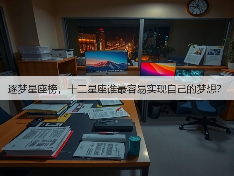 逐梦星座榜，十二星座谁最容易实现自己的梦想？