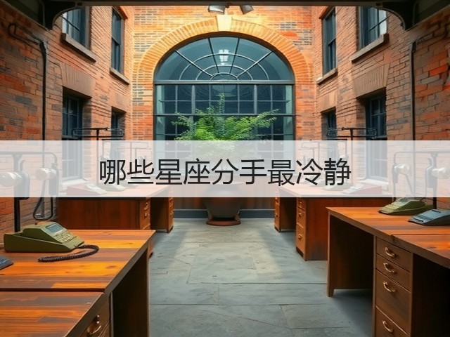 哪些星座分手最冷静(图2) 哪些星座分手最冷静(图2)