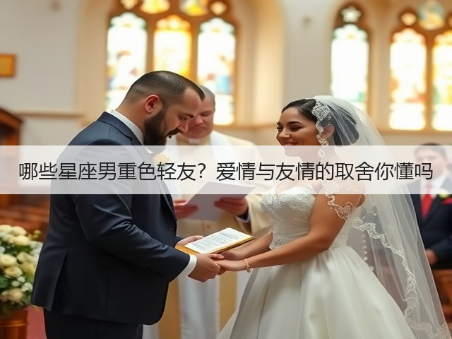哪些星座男重色轻友?爱情与友情的取舍你懂吗(图2) 哪些星座男重色轻友?爱情与友情的取舍你懂吗(图2)