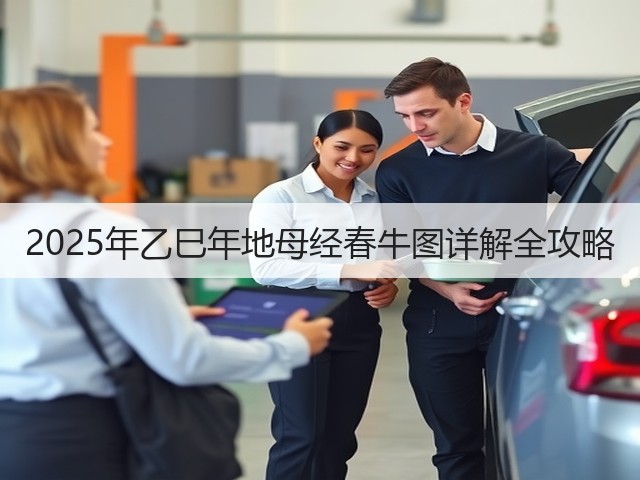 2025年乙巳年地母经春牛图详解全攻略(图3)