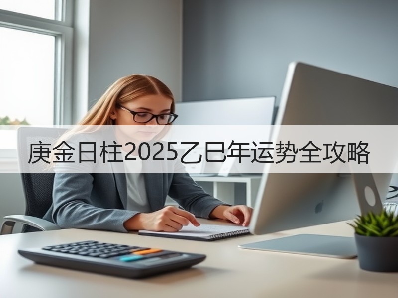 庚金日柱2025乙巳年运势全攻略