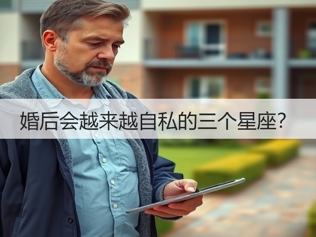 婚后会越来越自私的三个星座?(图1) 婚后会越来越自私的三个星座?(图1)