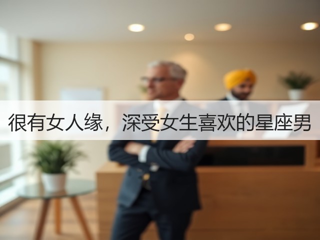 很有女人缘,深受女生喜欢的星座男(图2) 很有女人缘,深受女生喜欢的星座男(图2)